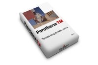 Теплый кладочный раствор Porotherm TM